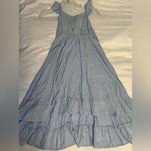 Girl Stylish Light Blue Dress